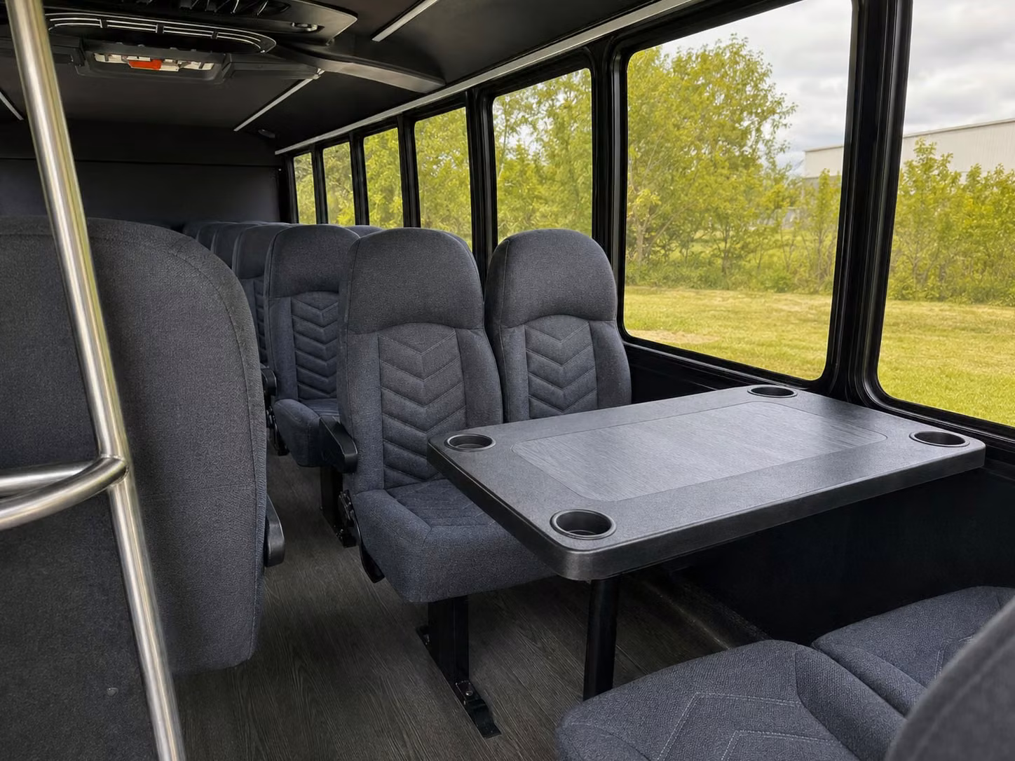 20 passenger minibus inside