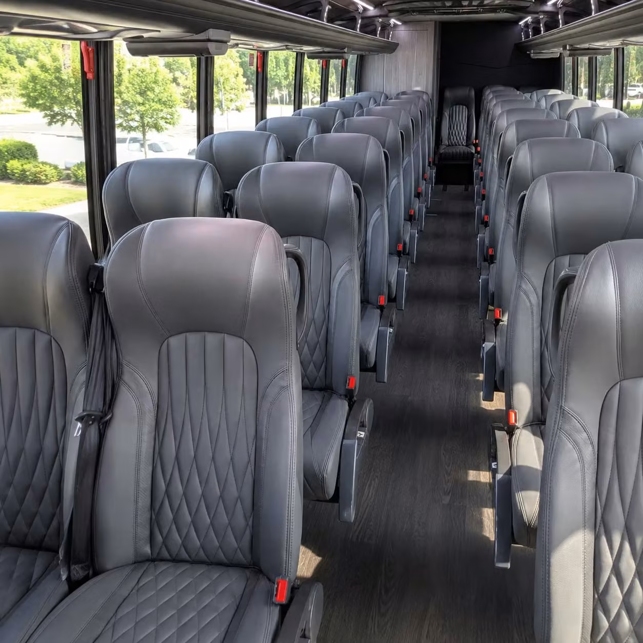 25 passenger minibus interior