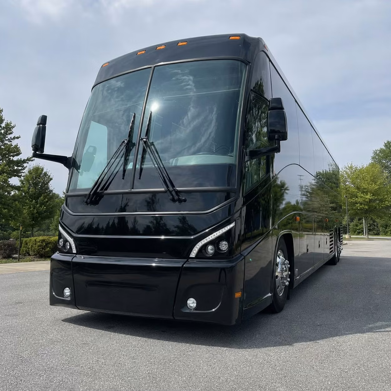 56 passenger charter bus
