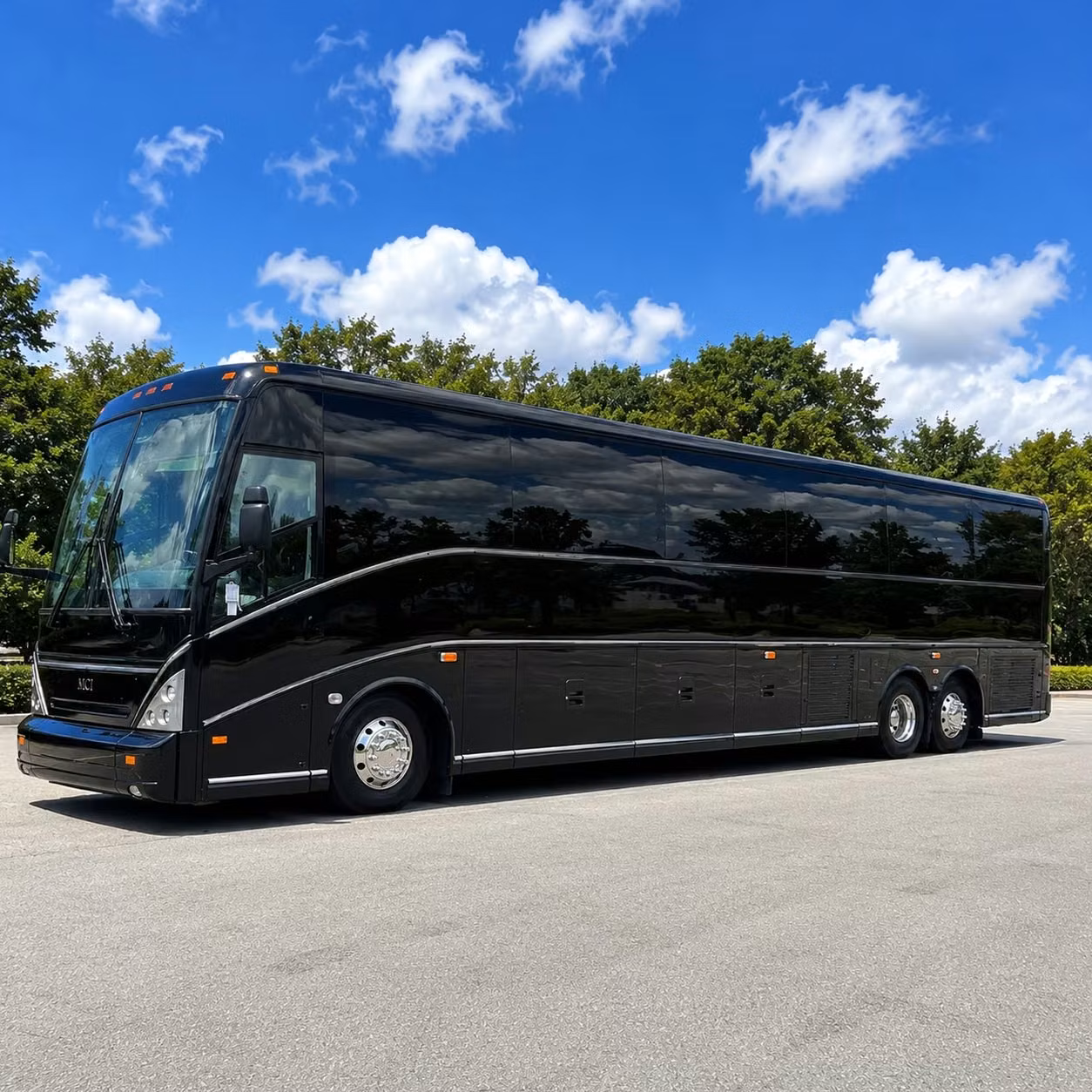get a charter bus for corporate events employee shuttles in perris