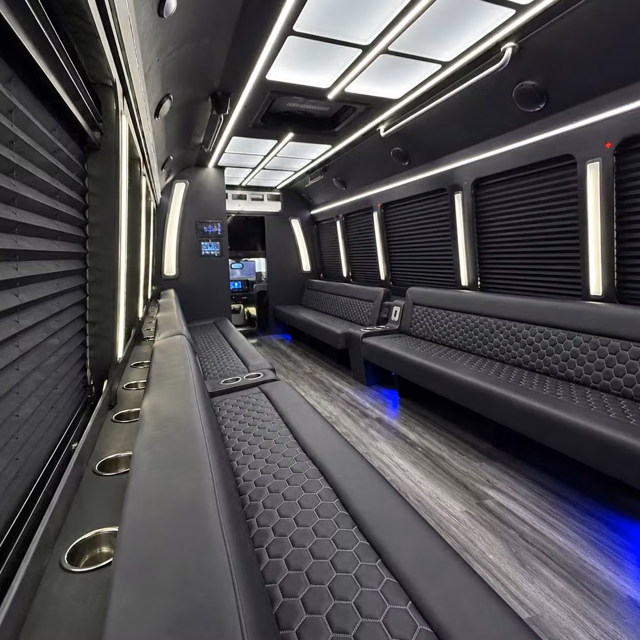 party bus interior