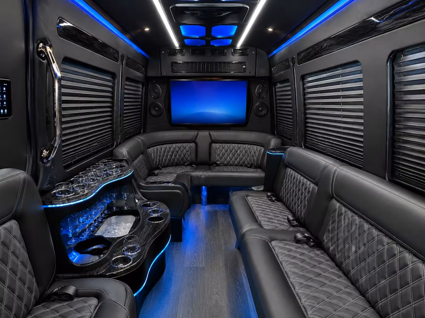 sprinter limousine inside