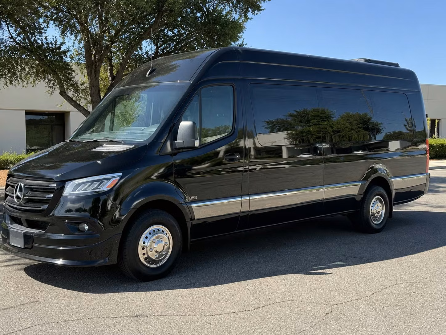 sprinter van with driver